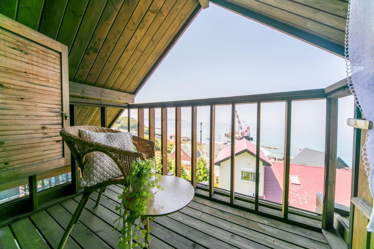 Awaji Seaside Log House In Goshiki 1 Villa Sumoto ภายนอก รูปภาพ