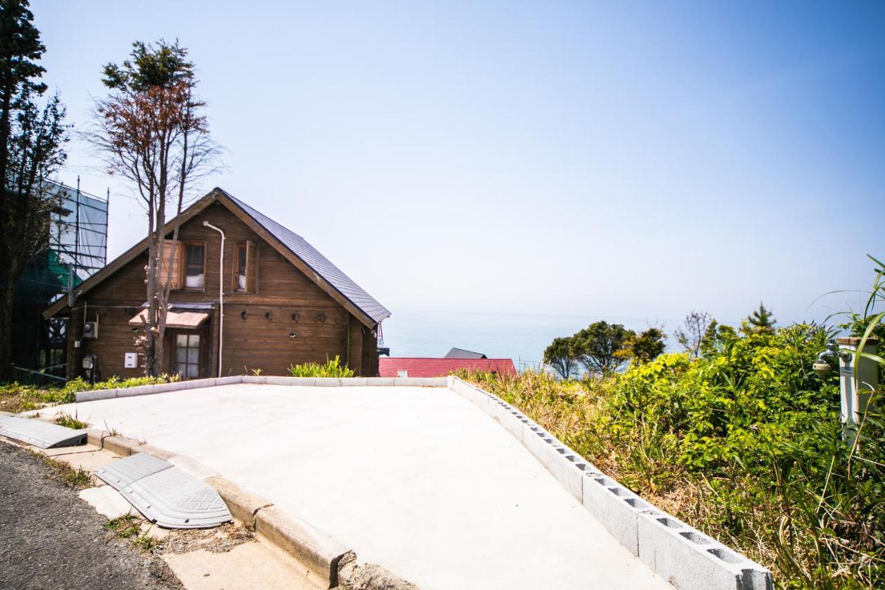 Awaji Seaside Log House In Goshiki 1 Villa Sumoto ภายนอก รูปภาพ