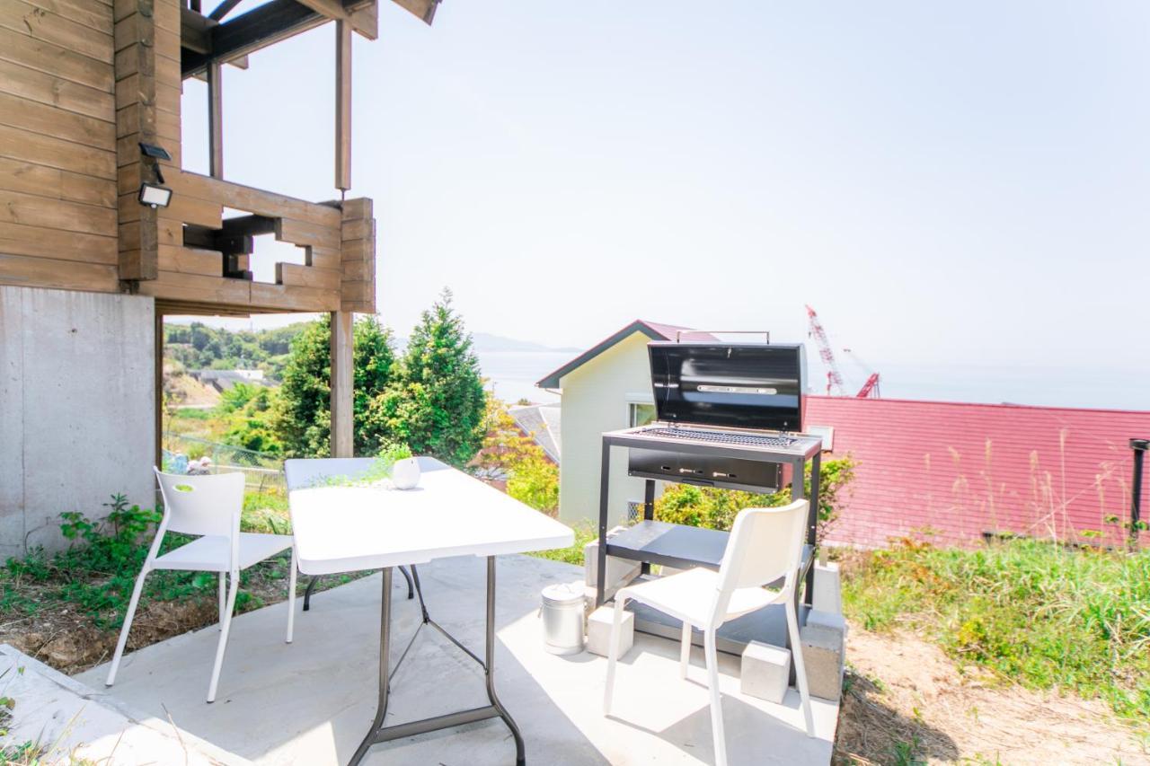 Awaji Seaside Log House In Goshiki 1 Villa Sumoto ภายนอก รูปภาพ