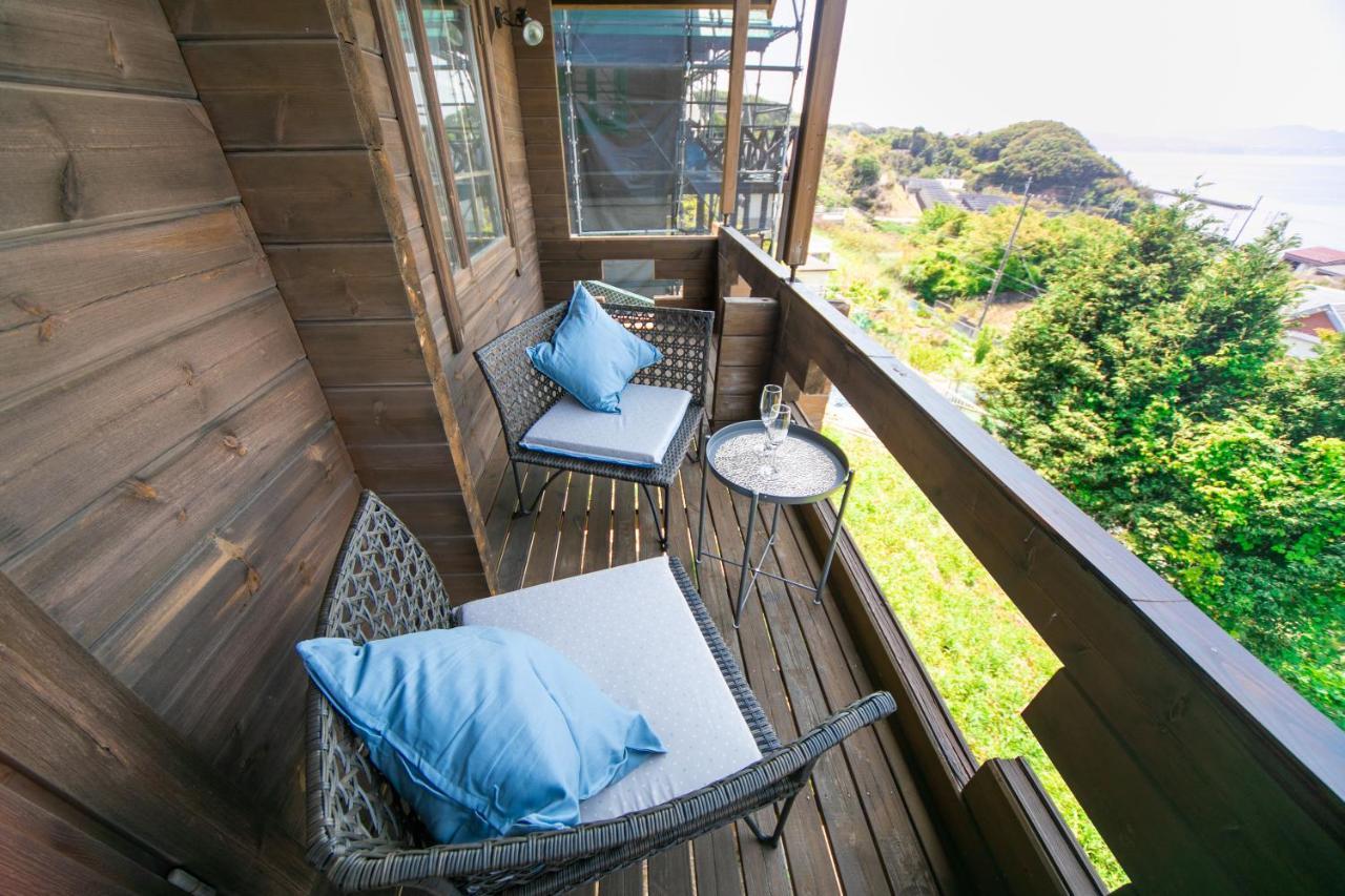 Awaji Seaside Log House In Goshiki 1 Villa Sumoto ภายนอก รูปภาพ