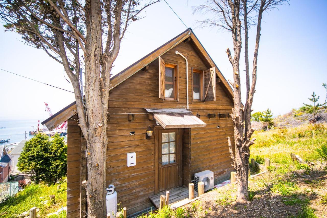 Awaji Seaside Log House In Goshiki 1 Villa Sumoto ภายนอก รูปภาพ